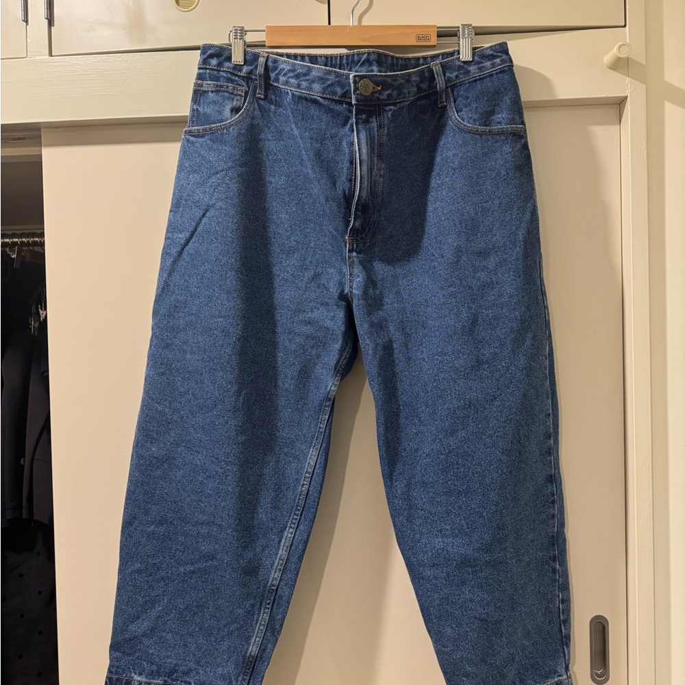 Lucy & Yak Deep Blue Straight Leg Jeans